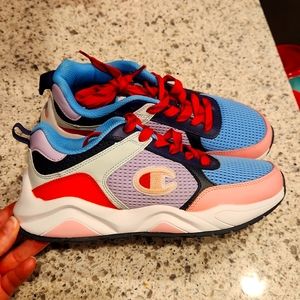 Champion brand color block shoes